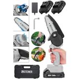 Steiner Alman 88 V 5 Ah Çift Akülü Dal Budama Kesme Testere Bıçkı Makinesi Çantalı 10 Cm Pala - ST0518R215400309
