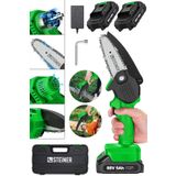 Steiner Alman 88 V 5 Ah Çift Akülü Dal Budama Kesme Testere Bıçkı Makinesi Çantalı 10 Cm Pala - ST0518R215400310