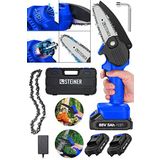 Steiner Alman 88 V 5 Ah Çift Akülü Dal Kesme Budama Testere Bıçkı Makinesi Çantalı 10 Cm Pala + Zincir - ST0518R215400353