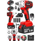 Steiner Alman 88 V 5 Ah Çift Akülü Metal Şanzuman Bijon Somun Sıkma Sökme Matkap Kömürsüz Çantalı + Mandren - ST0518R215400363