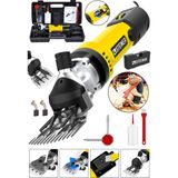 Steiner Alman 9900 W Devir Ayarlı Çift Soğutmalı Bakır Sargılı Çelik Şanzıman Koyun Kırpma Kırkma Makinesi Sarı
