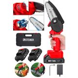Steiner Alman Pro 88 V 5 Ah (Çift Akülü) Dal Budama Kesme Testere Bıçkı Makinesi Çantalı 10 Cm Pala - ST0518R215400312