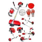 Steiner Alman R-9100 Yan Tipi Benzinli Motorlu Çalı Çim Ot Biçme Tırpanı Makinesi + Canavar Başlık