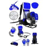 Steiner Alman Turbo M 9002 Sırt Tipi Benzinli Motorlu Çalı Çim Ot Biçme Tırpanı Makinesi + Canavar Başlık