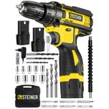 Steiner AR-128VF Li-ion S Çift Akülü Şarjlı Vidalama