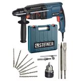Steiner Germany Technology 3000 W 5 J Kırıcı Delici 10 Uç Mandren Darbeli Matkap