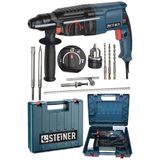 Steiner Germany Technology 3000 W Darbeli Matkap+5 J Kırıcı Delici+1 Mandren+5 Uç