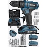 Steiner Germany Technology Darbeli 56 V 5 Ah Bakır Sargılı Çift Akülü Dark Blue Şarjlı Vidalama Matkap