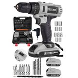 Steiner Germany Technology Darbeli 56 V 5 Ah Bakır Sargılı Çift Akülü Şarjlı Vidalama Gri Set Matkap