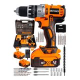 Steiner Germany Technology Darbeli 58 V 5 Ah TRNC XR Li-Ion Çift Akülü Şarjli Vidalama Matkap Pro Set