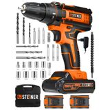 Steiner ST-198VF T Çift Akülü Darbeli Matkap Şarjlı Vidalama Turuncu