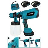 Steiner ST-999VF Çift Akülü Şarjlı Püskürtme Boya Tabancası Mavi