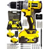 Steiner Steiner Germany Technology Darbeli 58 V 5 Ah Sarı XR Li-Ion Çift Akülü Şarjlı Vidalama Matkap Pro Set