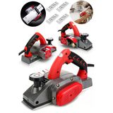 Steiner Titan 4200 Watt Bakır Sargılı Metal Şanzuman Çift Bıçaklı Planya Rende Makinesi K4453 + 4 Bıçak