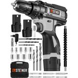 Steiner Turbo 128 Vf 10 Ah Akülü Vidalama Metal Şanzuman Hafif ve Taşınabilir Şarjlı Matkap