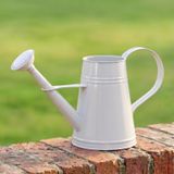 Stella 3 Litre Metal Çiçek Bahçe Sulama Kabı Beyaz - Modern Dekoratif Çok Amaçlı Sulak