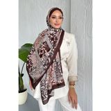 Stella Eşarp Patch Etnik Desenli Renkli Soft Pamuk Şal