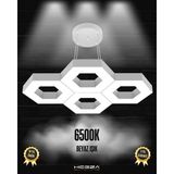 Stella (Gri Kasa, Beyaz Işık) Ledli Modern Sarkıt Linear LED Avize Salon Mutfak Oturma Odası Yatak Odası Antre Hol LED