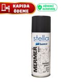Stella Gümüş Mermer Efekti Sprey Boya 200 ml – Dekoratif