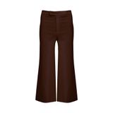 STELLA PULVIS Kahverengi Yüksek Bel Culotte Pantolon