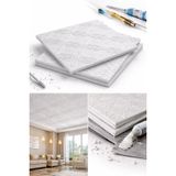 Stella Strafor Tavan Kaplama Desen 1 | 50x50 Dekoratif Panel 1 m² (4 Adet)