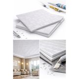 Stella Strafor Tavan Kaplama Desen 5 | 50x50 Dekoratif Panel 1 m² (4 Adet)