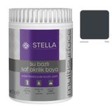 Stella Su Bazlı Saf Akrilik Boya (Antrasit Ral-7016 ) - 1 Litre