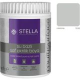 Stella Su Bazlı Saf Akrilik Boya (Çakıl Taşı RAL-7035) - 1 Litre