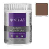 Stella Su Bazlı Saf Akrilik Boya (Sütlü Çikolata Ral-8025) - 1 Litre
