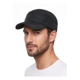 STELLA VESTİNO Unisex Fermuarlı Mikro Vizör Spor Şapka - Nefes Alabilir Hızlı Kuruyan Hafif Mikro Outdoor Kasket Cap