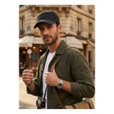 STELLA VESTİNO Unisex Fermuarlı Mikro Vizör Spor Şapka - Nefes Alabilir Hızlı Kuruyan Hafif Mikro Outdoor Kasket Cap