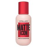 Stellary Matte Icon Fondöten 01 Natural Light Matte Finish Long Lasting Wear