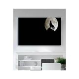 StellaStore Gece Dolunay Ve Kurt Kanvas Tablo, 50 x 70
