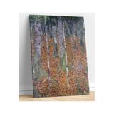 StellaStore Gustav Klimt Birch Forest Kanvas Tablo, 100 x 140