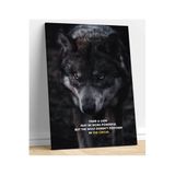 StellaStore Kurt Motivasyon Kanvas Tablo, 30 x 40