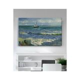 StellaStore Vincent Van Gogh Deniz Manzarası Kanvas Tablo, 60 x 90