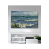 StellaStore Vincent Van Gogh Deniz Manzarası Kanvas Tablo, 70 x 100