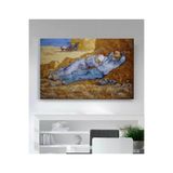 StellaStore Vincent Van Gogh Öğlen Molası Kanvas Tablo, 100 x 140