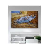 StellaStore Vincent Van Gogh Öğlen Molası Kanvas Tablo, 60 x 90