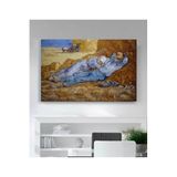 StellaStore Vincent Van Gogh Öğlen Molası Kanvas Tablo, 80 x 120