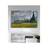 StellaStore Vincent Van Gogh Selvi Ağaçlı Buğday Tarlası, 70 x 100