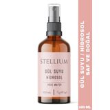 STELLIUM %100 Saf Gül Suyu – Gıda Uyumlu, Doğal Cilt Toniği | Buhar Distilasyonu Hidrosol (100 ML)