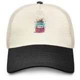 STEM is My Jam Trucker Hat Kadın Komik Örgü Şapka Yaz için, Allblack, Tek Beden