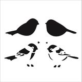Stencil Sarayi Boyama Şablon 3 Boyutlu - 4776 - 30X30