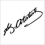 Stencil Sarayi Boyama Şablon Atatürk - 8017 - 40X40