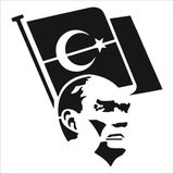 Stencil Sarayi Boyama Şablon Atatürk - 8487 - 60X60