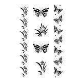 Stencil Sarayi Boyama Şablon Bordür - 4082 - 40X60
