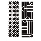 Stencil Sarayi Boyama Şablon Bordür - 8268 - 80X100