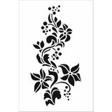 Stencil Sarayi Boyama Şablon Çiçek ve Meyve - 4750 - 40X60