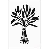Stencil Sarayi Boyama Şablon Çiçek ve Meyve - 4754 - 80X100